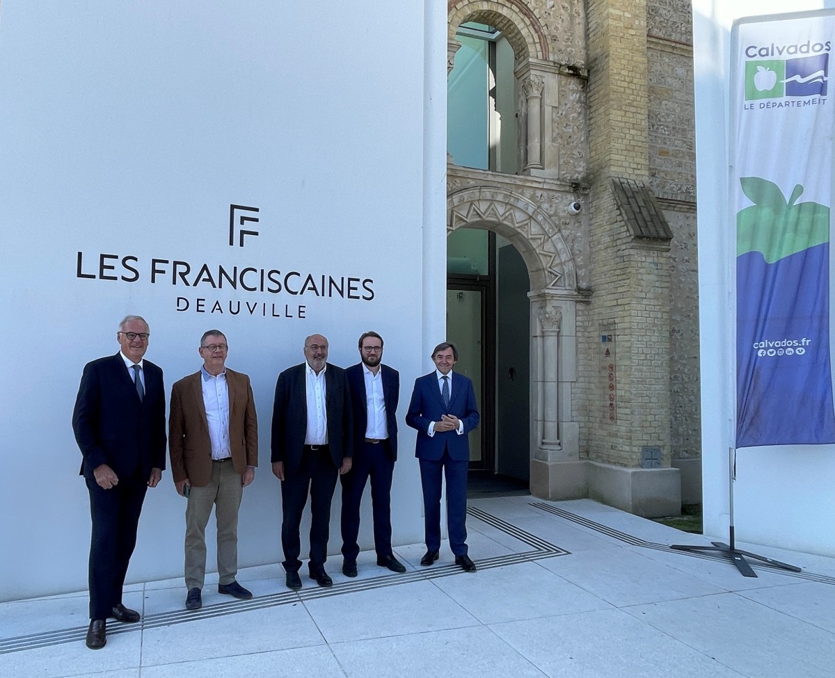Réunion des Présidents des Départements normands à Deauville ©Département du Calvados Réunion des Présidents des Départements normands à Deauville ©Département du Calvados