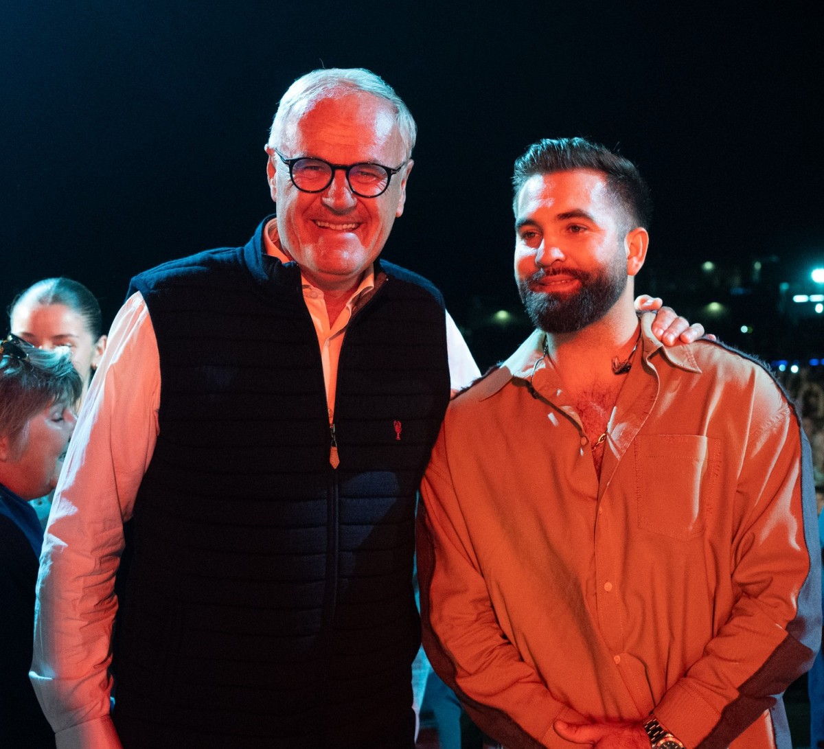 Le Président Christophe de Balorre aux côtés de Kendji Girac - D.Commenchal Le Président Christophe de Balorre aux côtés de Kendji Girac - D.Commenchal