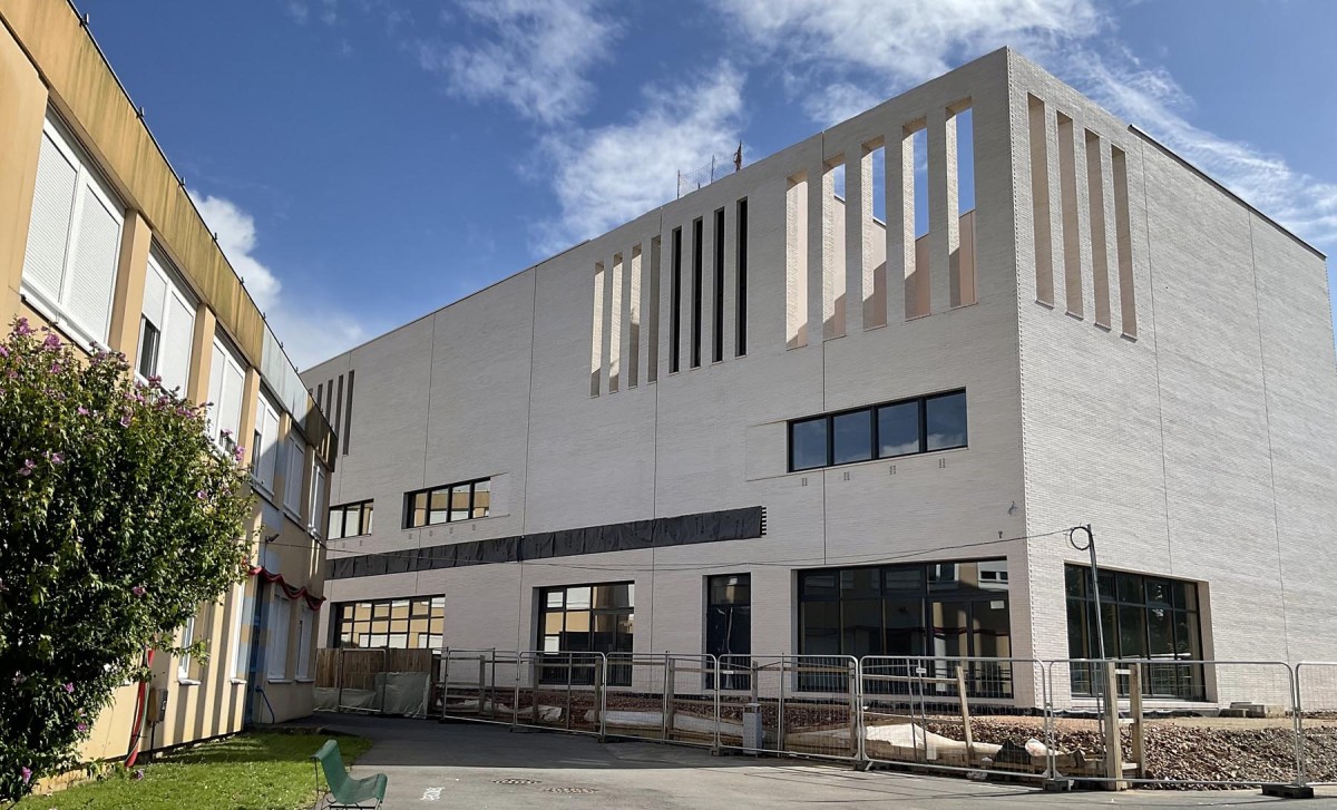 Travaux collège Racine Alençon 2025 ©CD61