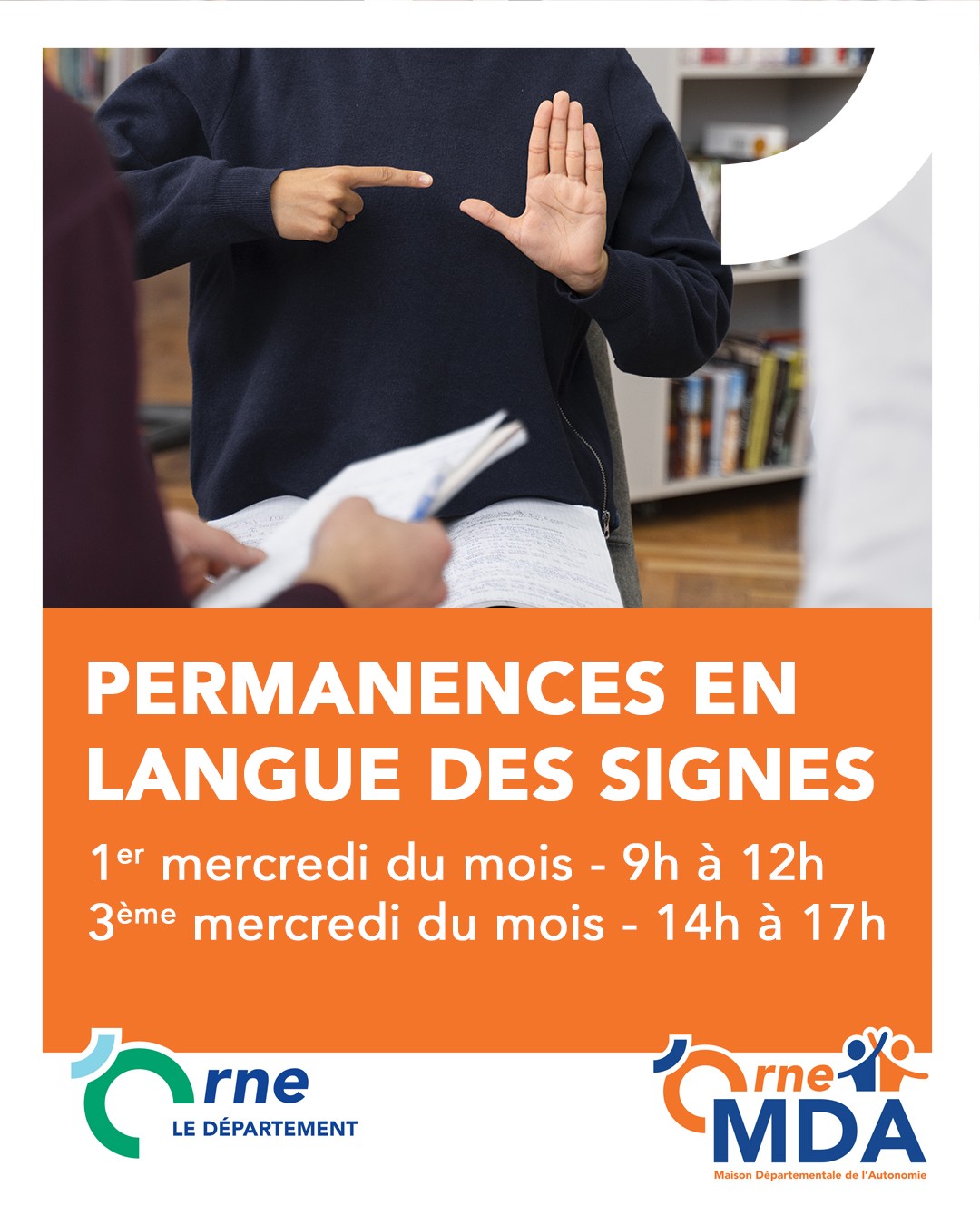 Permanences LSF MDA de l'Orne