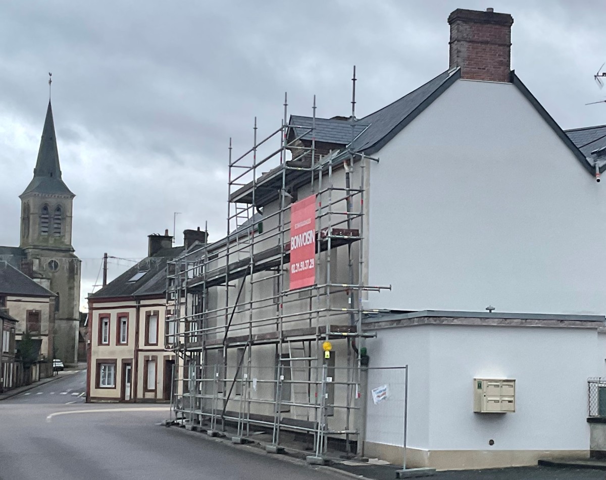 Réhabilitation de 4 logements à Moulins-la-Marche ©CD61