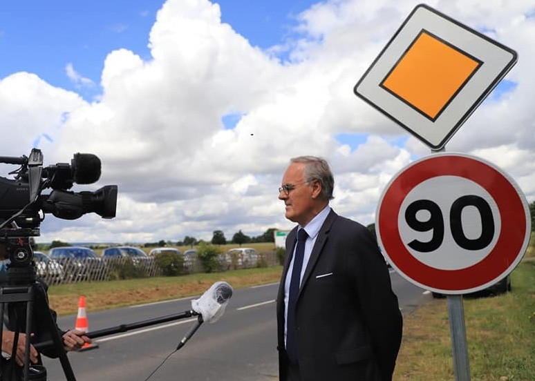 retour aux 90 km/h ©CD61