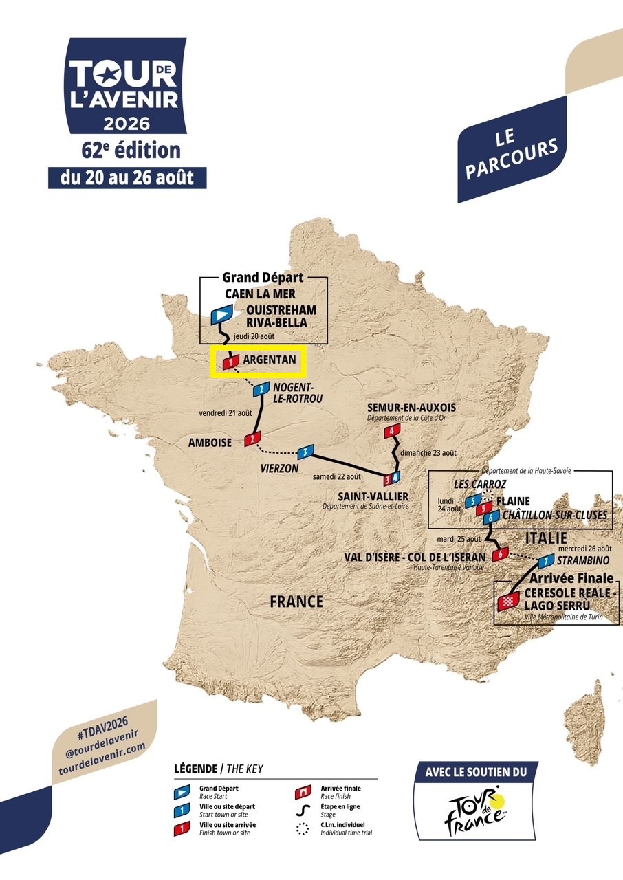 Affiche Tour de l’Avenir ©tourdelavenir