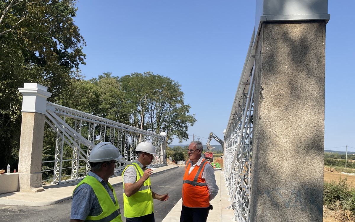 Le Pont Eiffel réouvert à la circulation - CD61