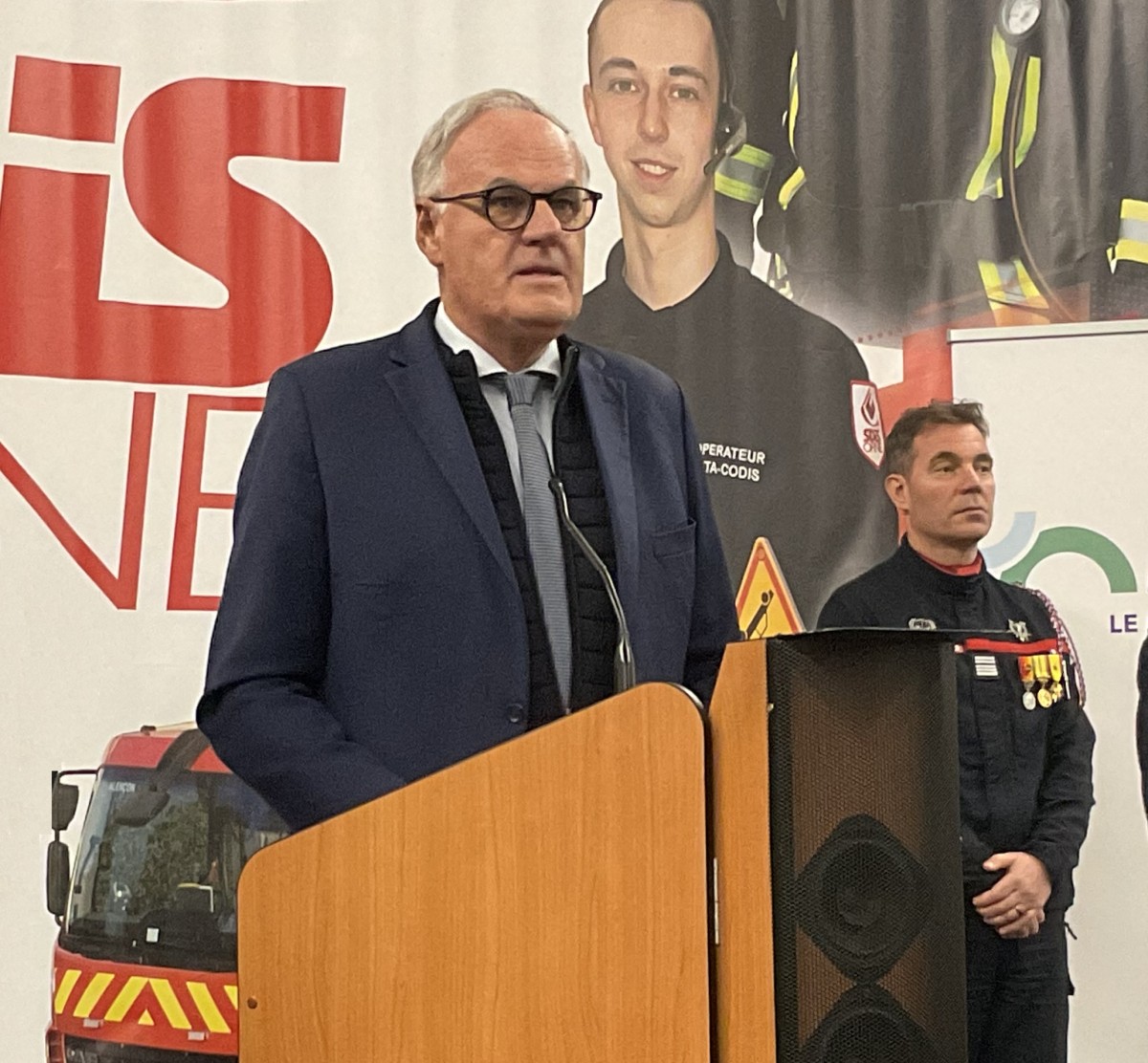 Président au SDIS ©CD61