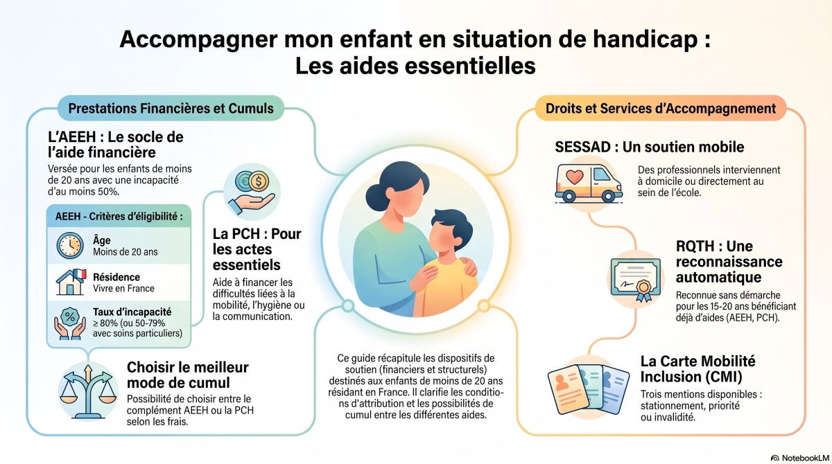 Accompagner mon enfant en situation de handicap ©CD61