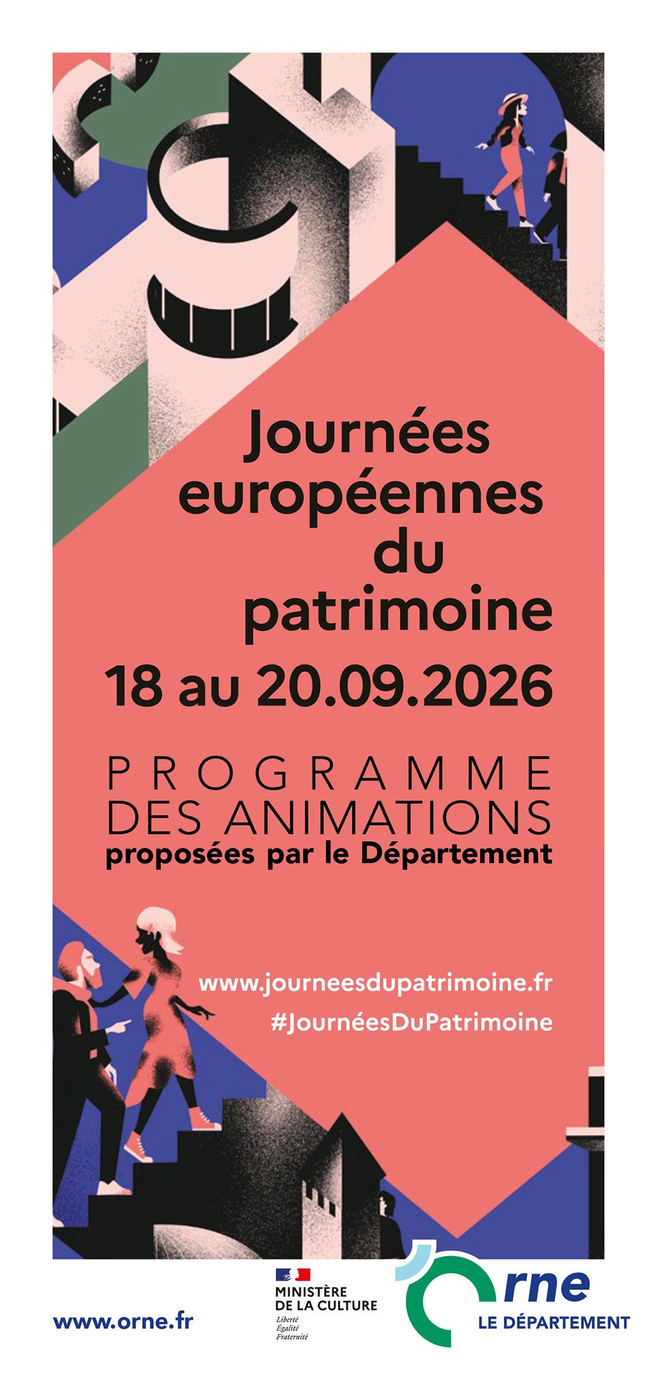 Programme des animations des Journées européennes du Patrimoine 2026 ©CD61