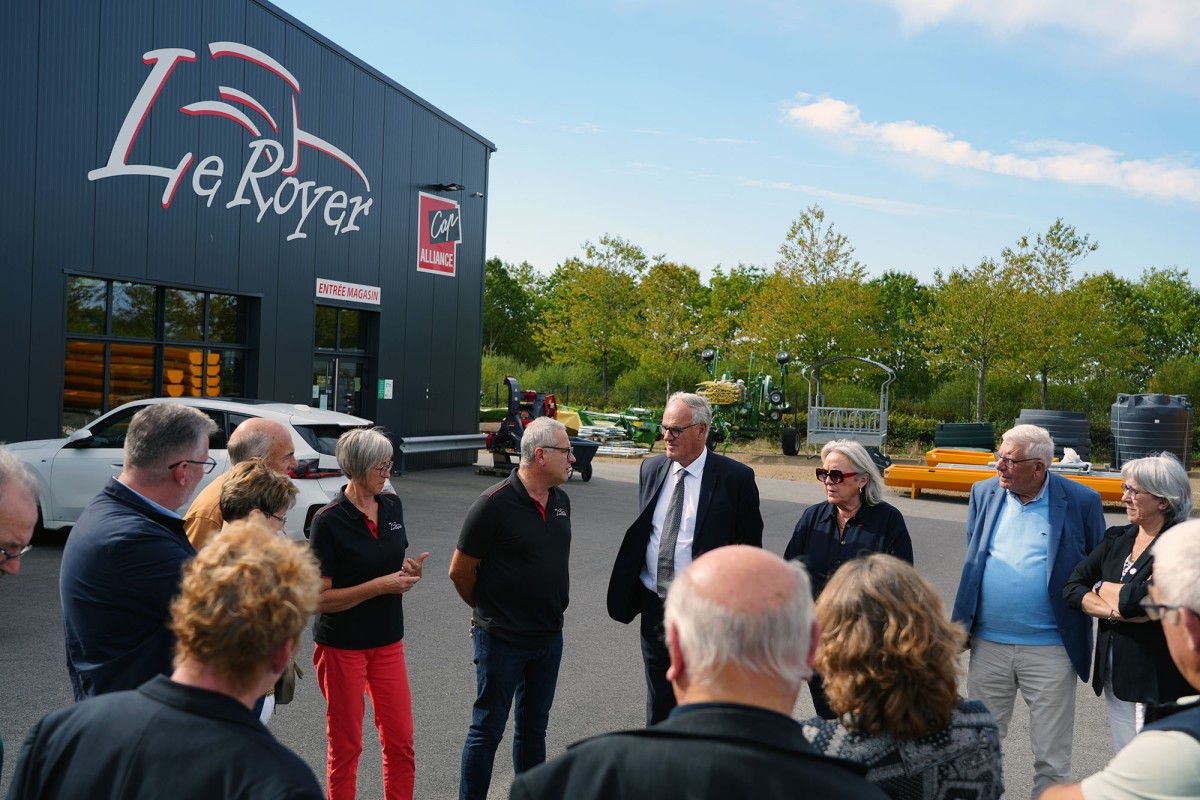 Visite du canton de Magny-le-Désert 2026 ©CD61