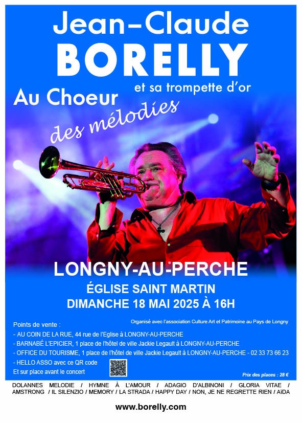 Affiche Longny au Perche Borelly | ©EgliseetMusique Affiche Longny au Perche Borelly | ©EgliseetMusique
