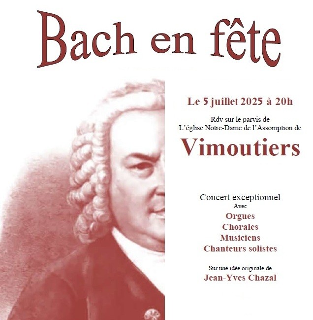Bach en fête à Vimoutiers | Les Amis des Orgues de Vimoutiers Bach en fête à Vimoutiers | Les Amis des Orgues de Vimoutiers