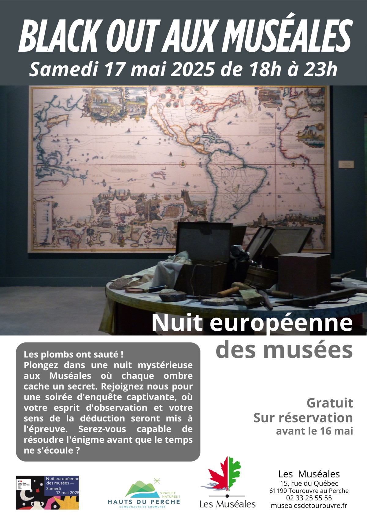 Nuit des musées Museales 2025 | ©LesMuséalesdeTourouvre Nuit des musées Museales 2025 | ©LesMuséalesdeTourouvre