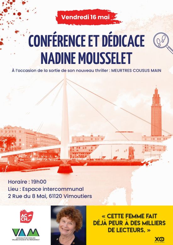 Conférence et dédicace à Vimoutiers | CDC VAM Conférence et dédicace à Vimoutiers | CDC VAM