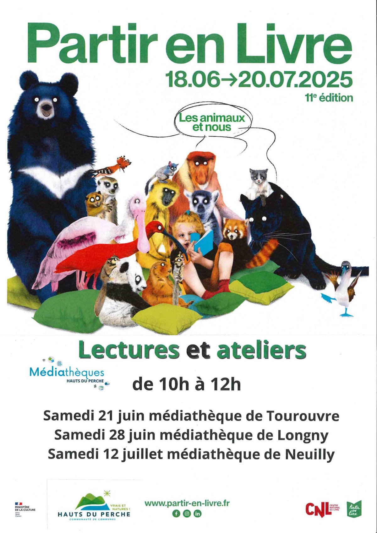 Partir en livre | ©MediathèquedesHautsduPerche Partir en livre | ©MediathèquedesHautsduPerche