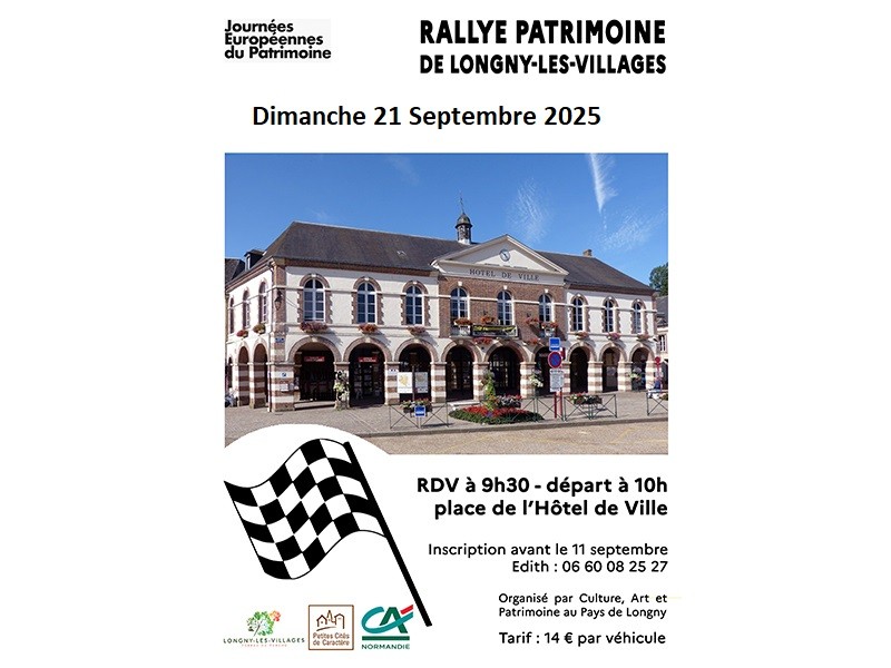 rallye-patrimoine-longny-2025 | ©CWeber rallye-patrimoine-longny-2025 | ©CWeber