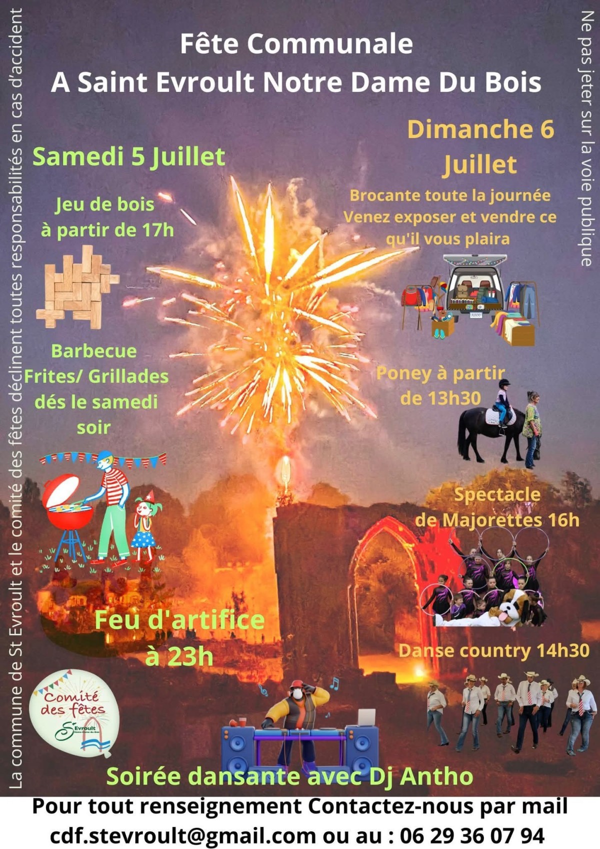 Fête communale St Evroult | Fete Communale St Evroult Notre Dame du Bois 