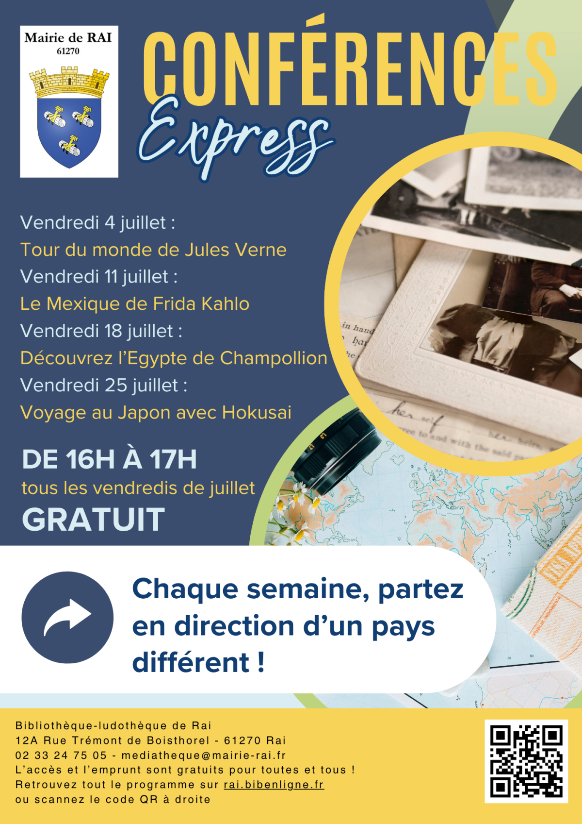 Conférence Express - Conférences colorblock | Rai
