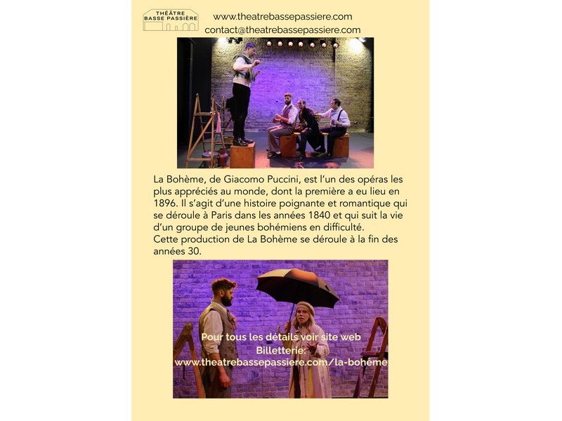 labohemeverso-preaxuduperche-800 | ©Théâtre Basse Passière