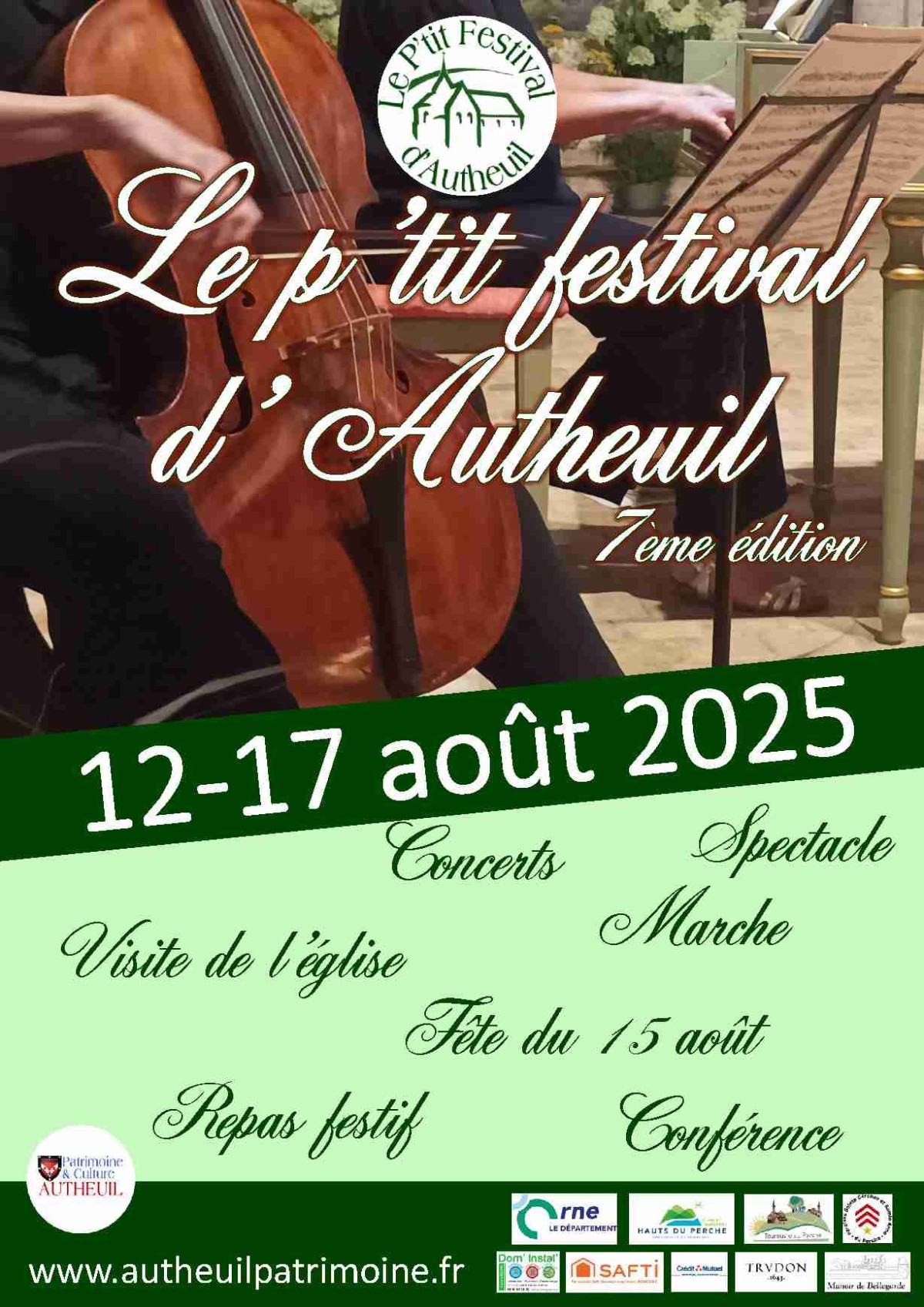 affiche festival autheuil 2025 | ©AutheuilPatrimoineetCulture