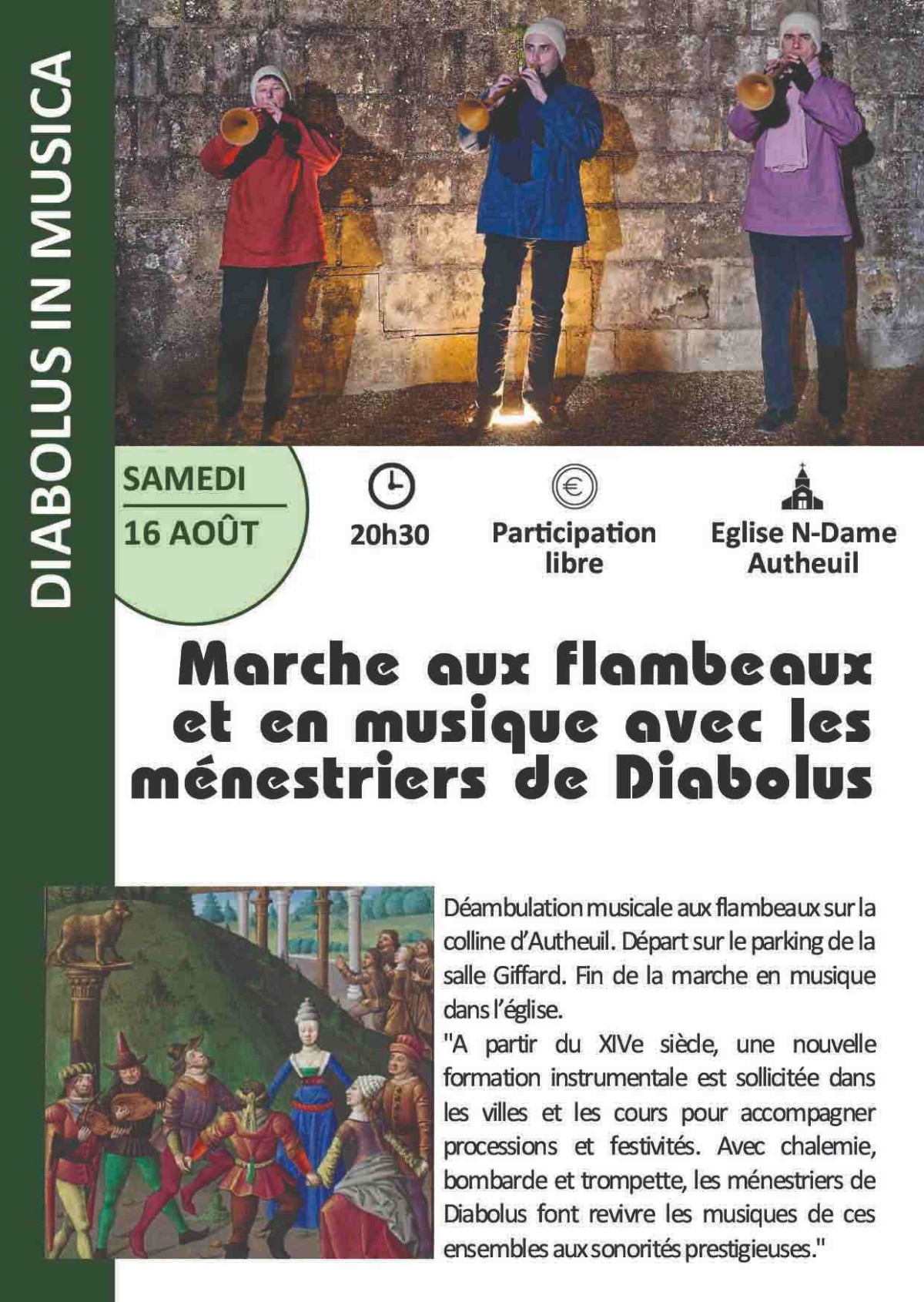 16 août Marche aux flambeaux | ©AutheuilPatrimoineetCulture