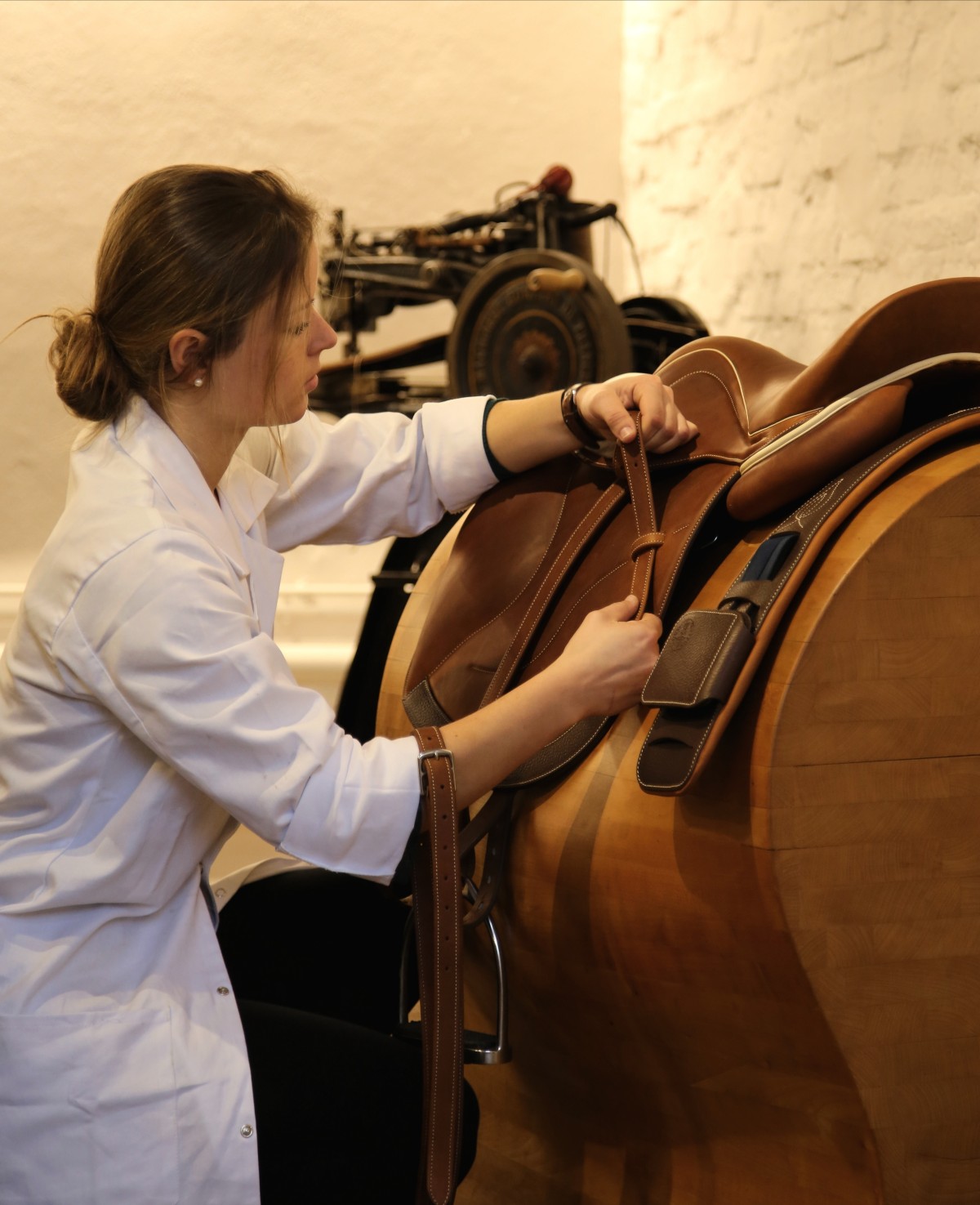 travail selle Mathilde @Haras du Pin | @Haras du Pin