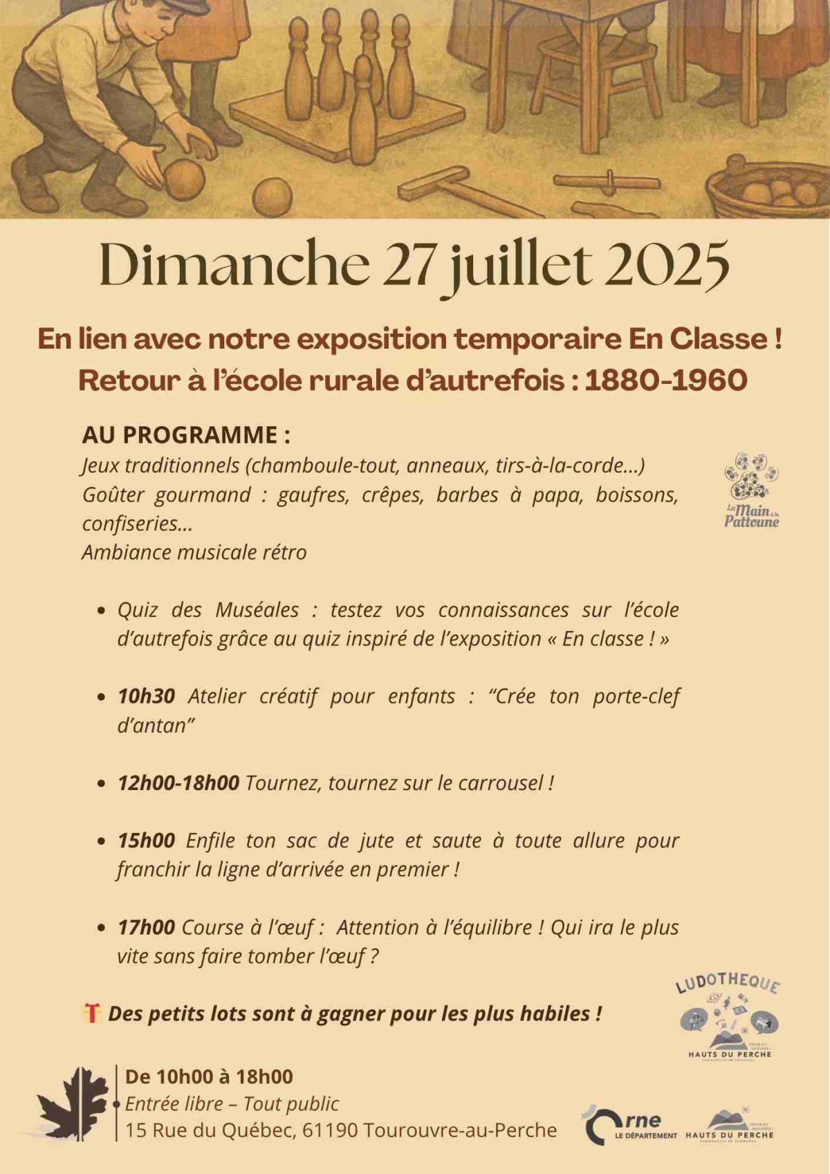 Programme KERMESSE - juillet-compressed | ©LesMuséales Programme KERMESSE - juillet-compressed | ©LesMuséales