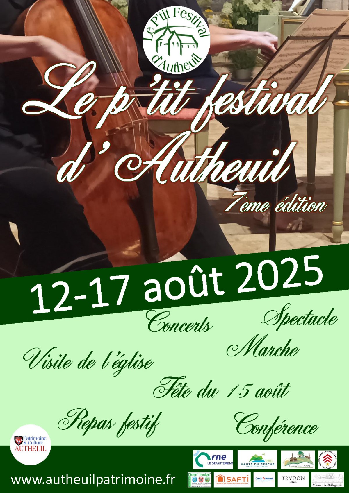 affiche festival autheuil 2025 | ©AutheuilPatrimoine