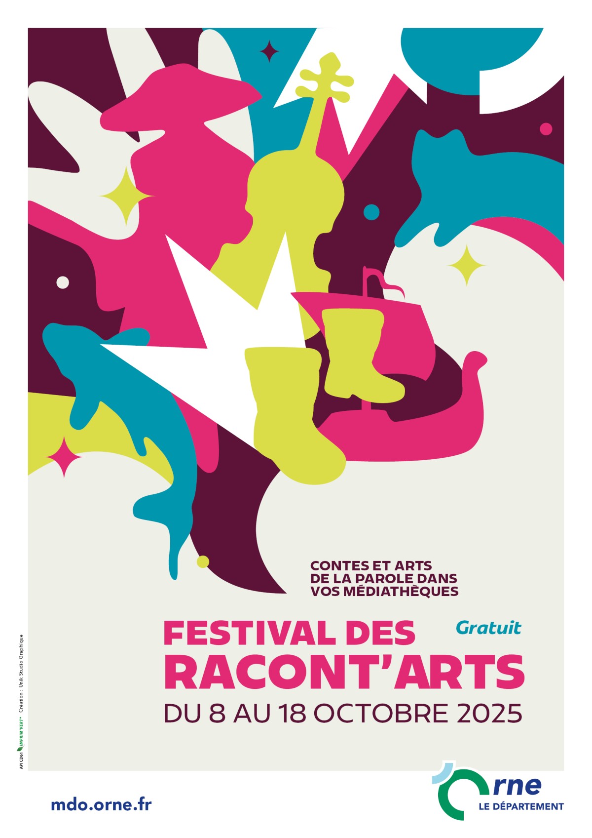 Affiche_Racontarts_25 | ©libre de droit Affiche_Racontarts_25 | ©libre de droit