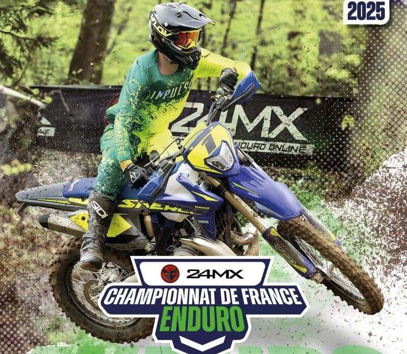 Affiche championnat de France | Houlme Moto Verte
