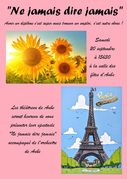 ne jamais dire aube | ne jamais dire jamais 