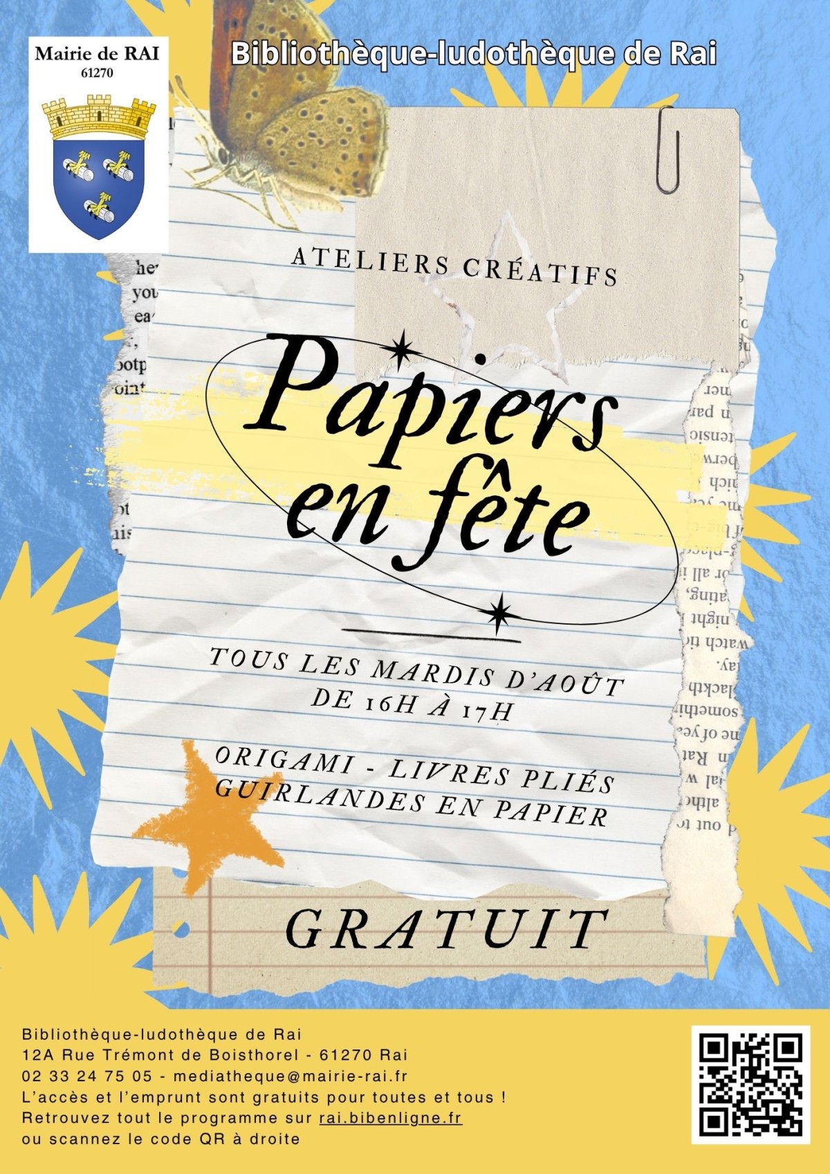 Ateliers créatifs - 1 | papiers en fete 
