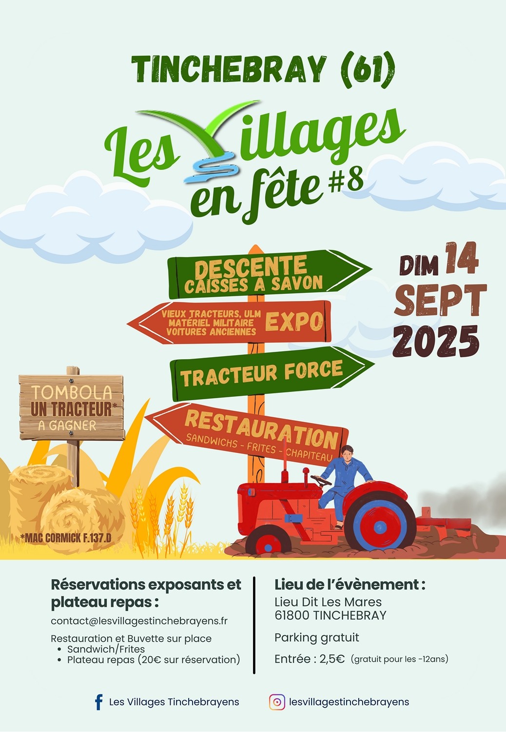 2025_09_14_les_villages_en_fête | ©lesvillagestinchebrayens