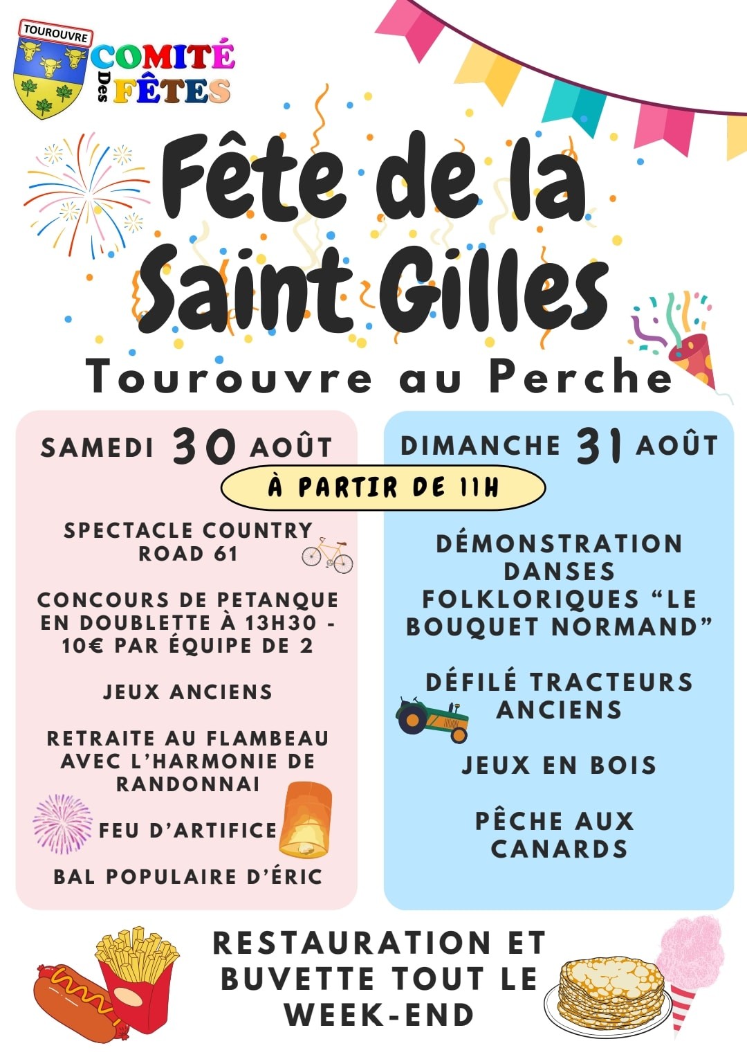 Fête de la saint Gilles Tourouvre | ©ComitédesfêtesTourouvre Fête de la saint Gilles Tourouvre | ©ComitédesfêtesTourouvre