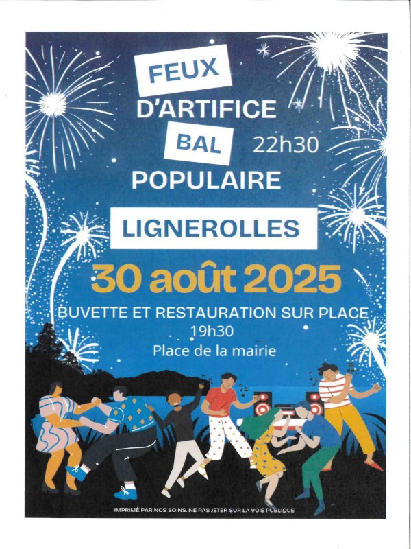 Feu Lignerolles | ©Lignerollesanimations Feu Lignerolles | ©Lignerollesanimations