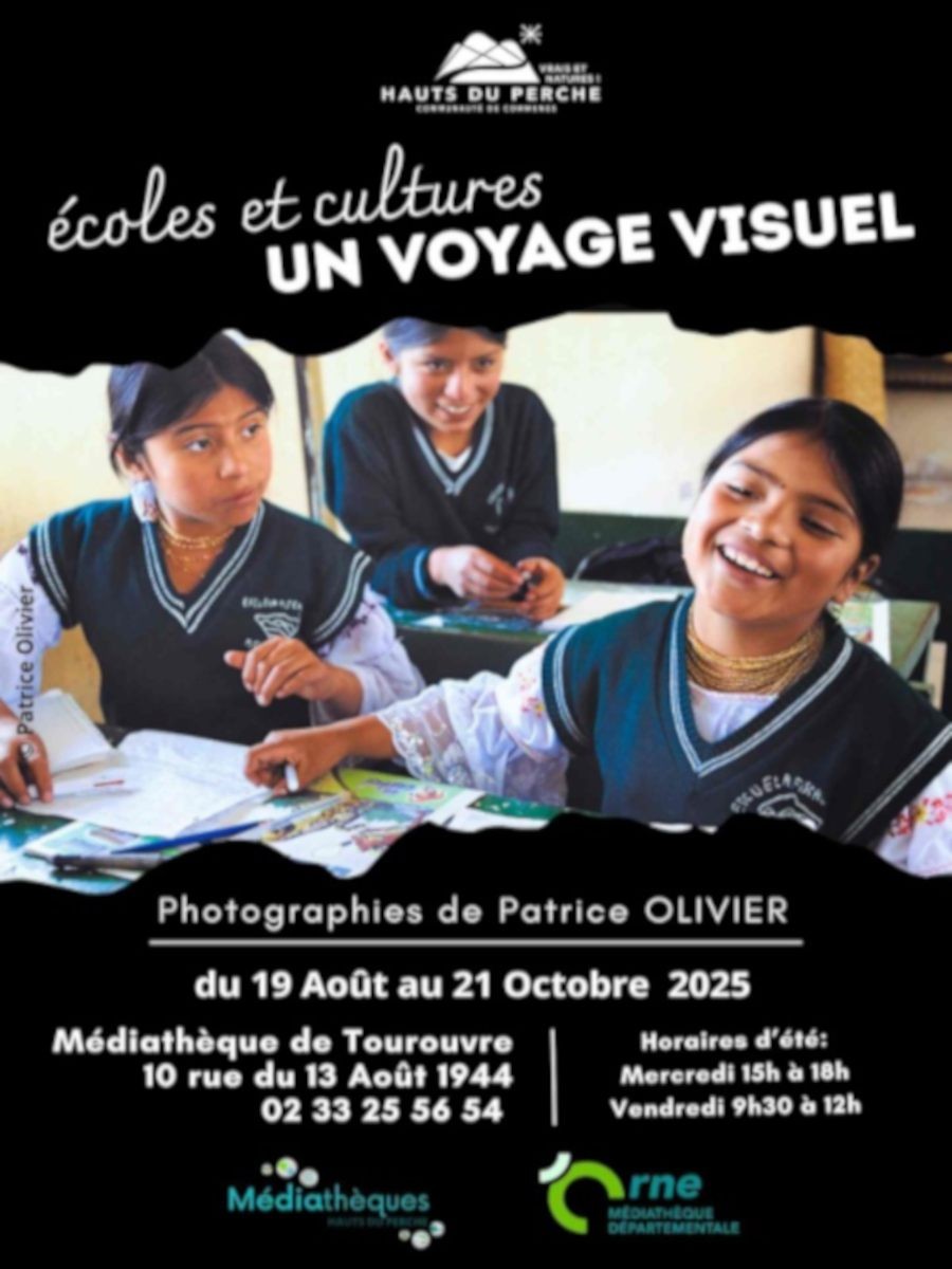 Exposition ecole et culture | ©MédiathèquesdesHautsduPerche