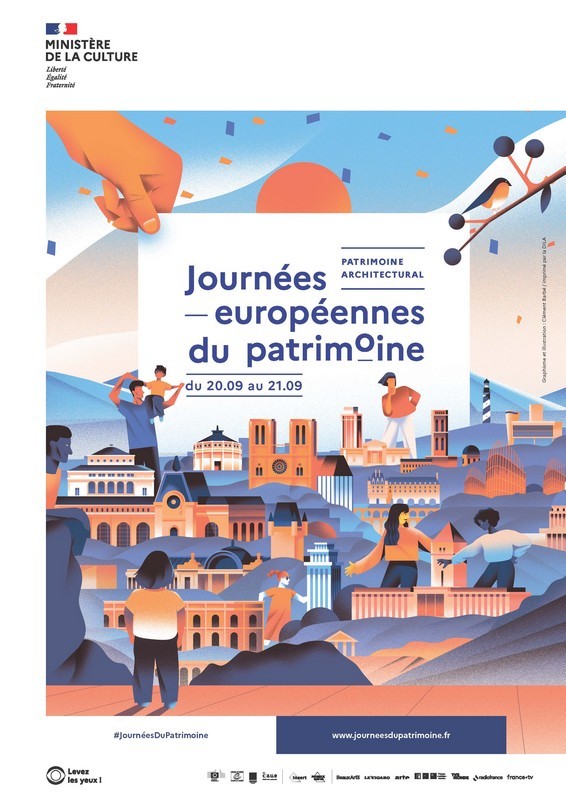 Affiche JEP 2025 | Ministère de la culture