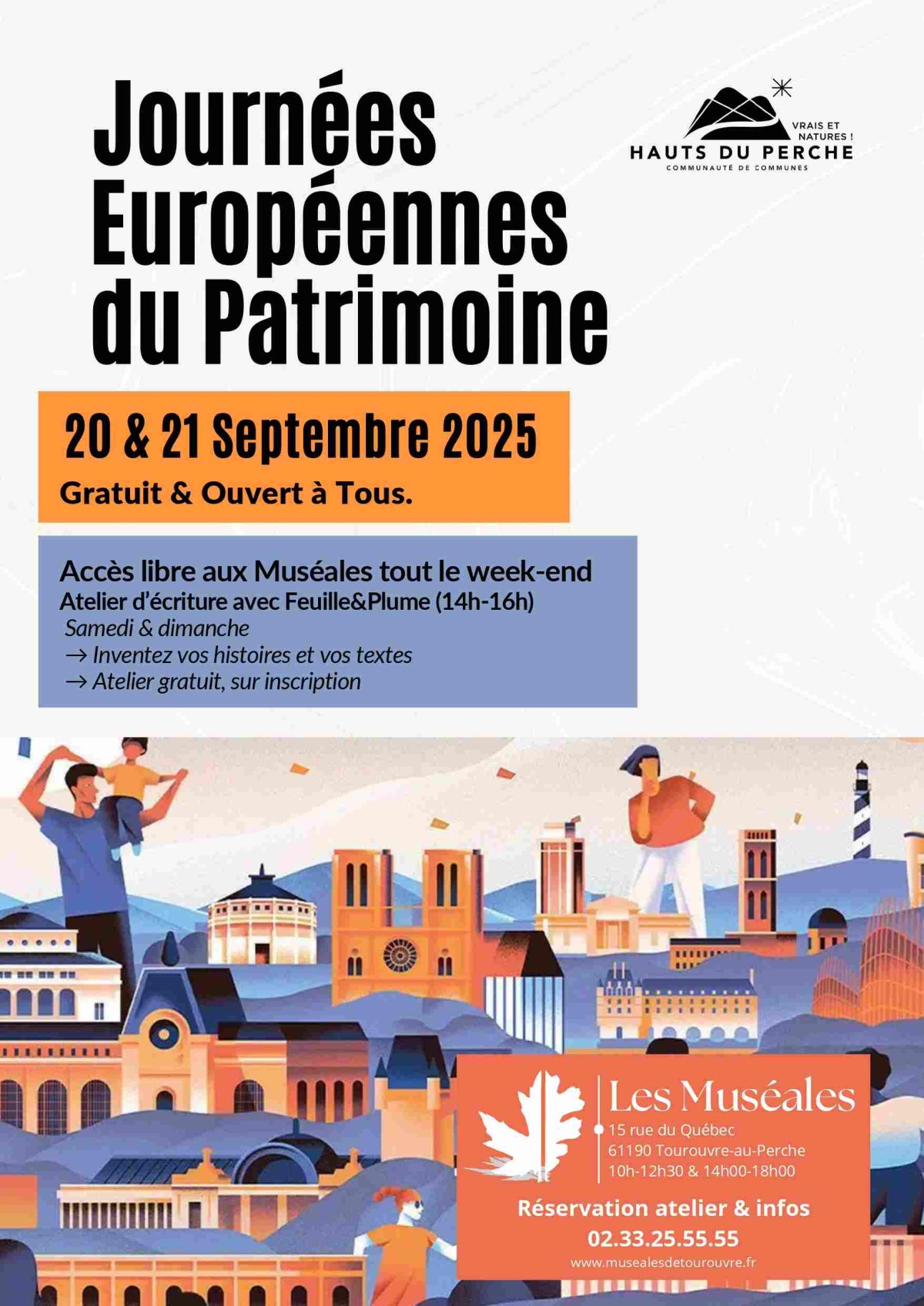 Affiche 2025 JEP Muséales Tourouvre | ©MuséalesTourouvre Affiche 2025 JEP Muséales Tourouvre | ©MuséalesTourouvre