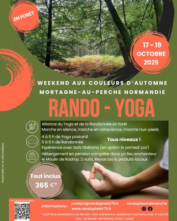 17 octobre stage yoga et rando | moulin de radray 17 octobre stage yoga et rando | moulin de radray