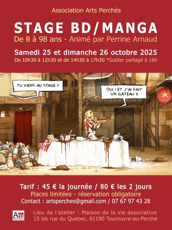 Stage BD | ©Arts Perchés Stage BD | ©Arts Perchés