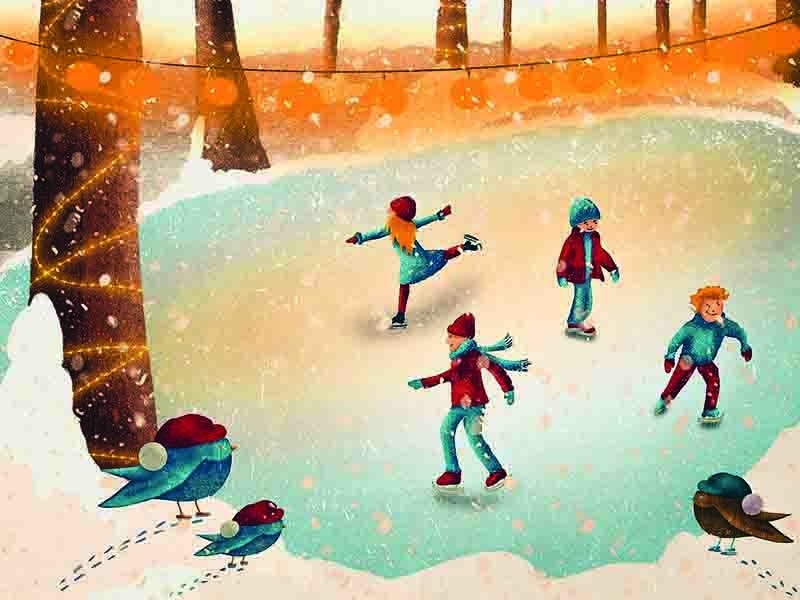 patinoire crédit pixabay | ©Pixabay