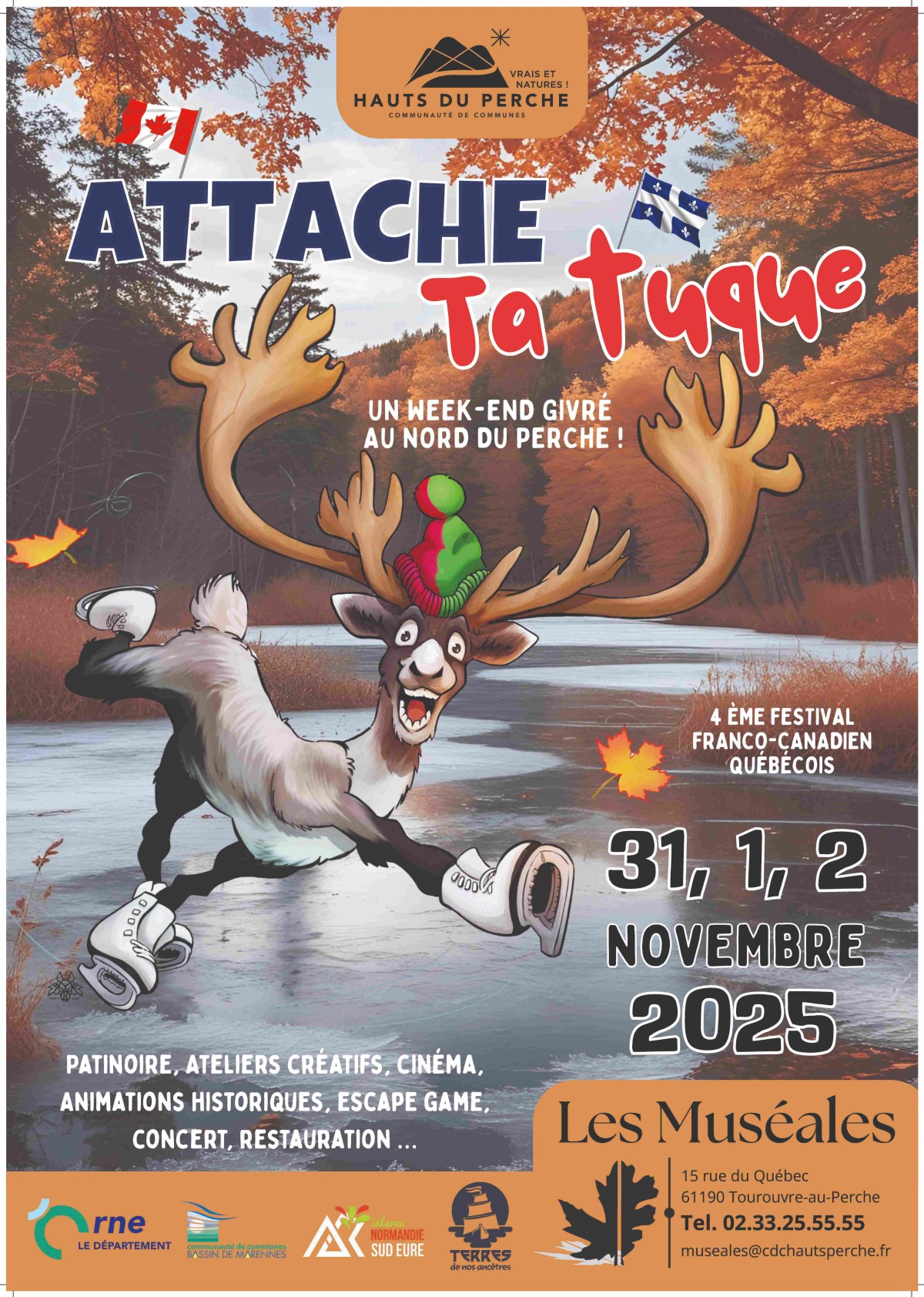Affiche attache ta tuque 2025-compressed (2) | ©LesMuséales