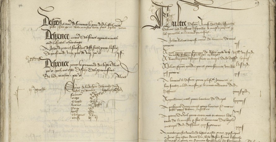 cours de paléographie | Arch. dép. Orne