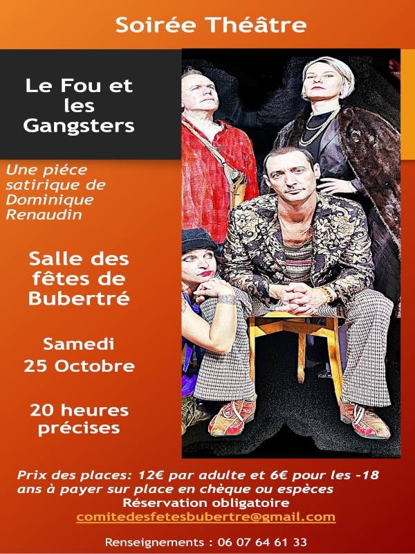 Affiche Théatre Bubertré | ©Comité des fêtes de Bubertré Affiche Théatre Bubertré | ©Comité des fêtes de Bubertré