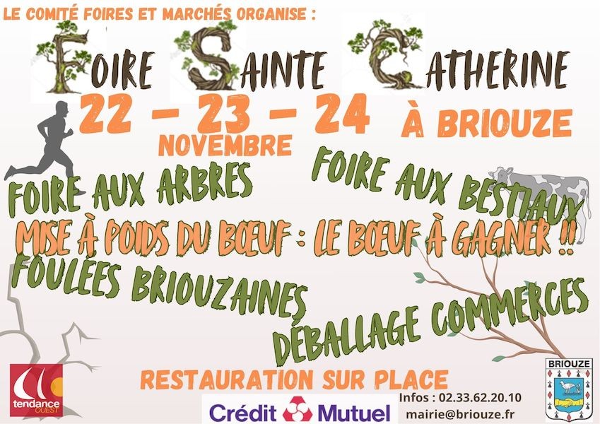 FOIRE-affiche | commune de briouze