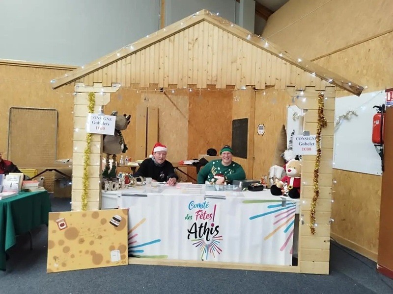 MARCHE DE NOEL STAND ALVR 800 | Comité des fêtes Athis-Val de Rouvre