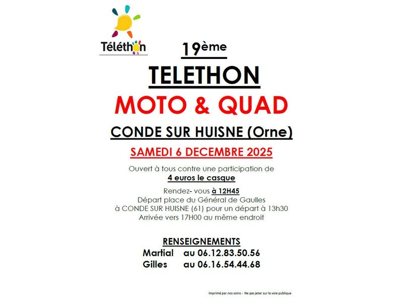 telethonmoto-sablonssurhuisne-800 | ®Sablons-sur-Huisne