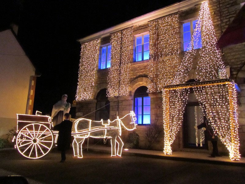 Villes et Villages illuminés dans l'Orne en Normandie | © OT de Domfront
