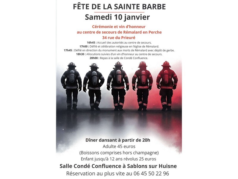 saintebarbe-remalard-800 | ©Amicale des Sapeurs-Pompiers de Rémalard-en-Perche