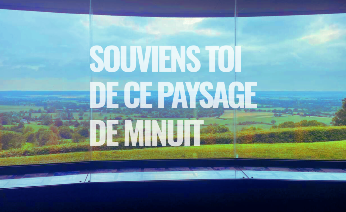 Souviens toi de ce paysage de minuit - David Commenchal | David Commenchal