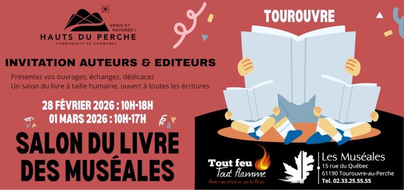 Invitation - Salon du livre 2026-compressed | ©Muséales