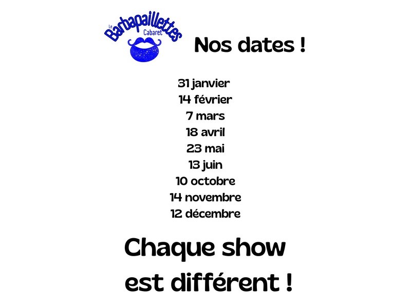 datesbarbapaillettes-sablonssurhuisne-800 | ©Le Barbapaillettes Cabaret